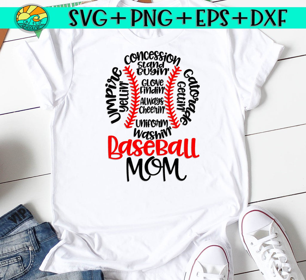 Download Baseball Mom Baseball Svg Dxf Eps Png On The Beach Boutique