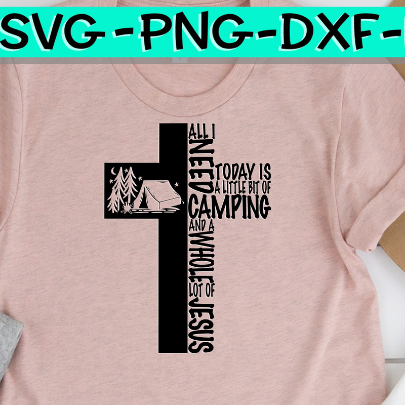 Free Free 289 Camping And Jesus Svg SVG PNG EPS DXF File