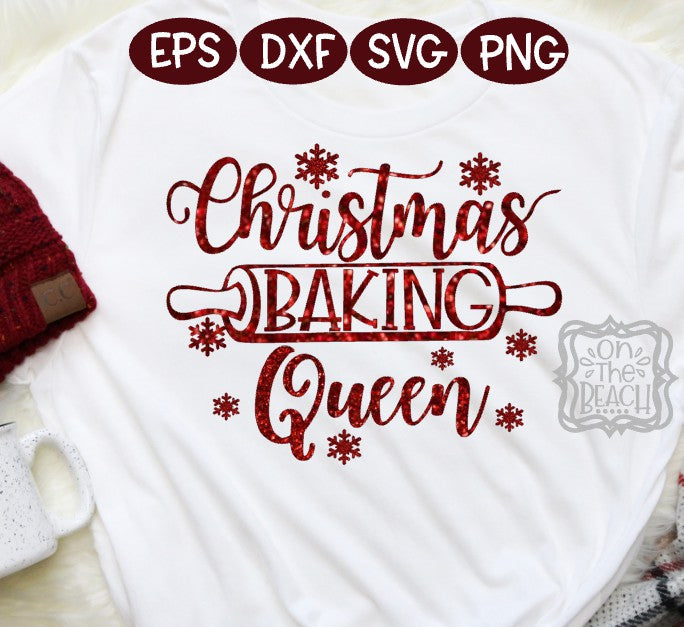 Download Christmas Baking Queen Svg Christmas Baking Crew Svg Christmas Shirt On The Beach Boutique