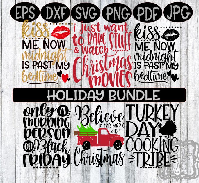 Download Holiday Bundle Bundle Christmas Thanksgiving Black Friday Nye Ch On The Beach Boutique