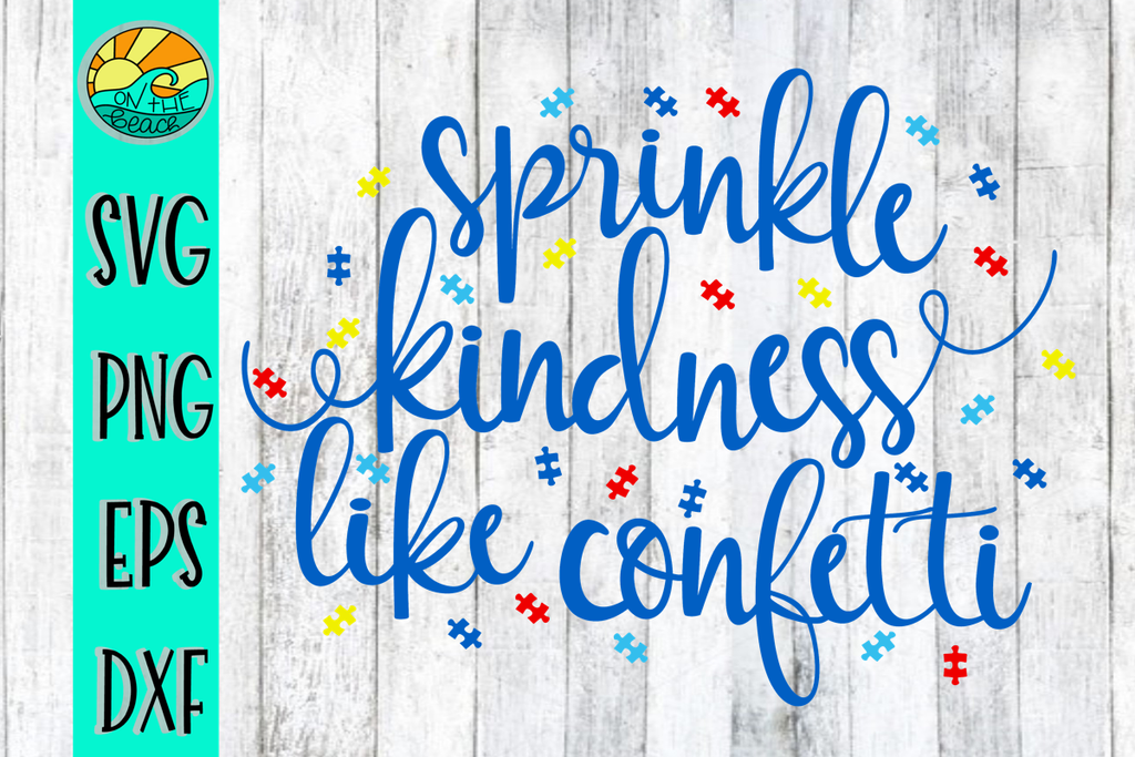 Download Sprinkle Kindness Like Confetti - Puzzle - Autism ...