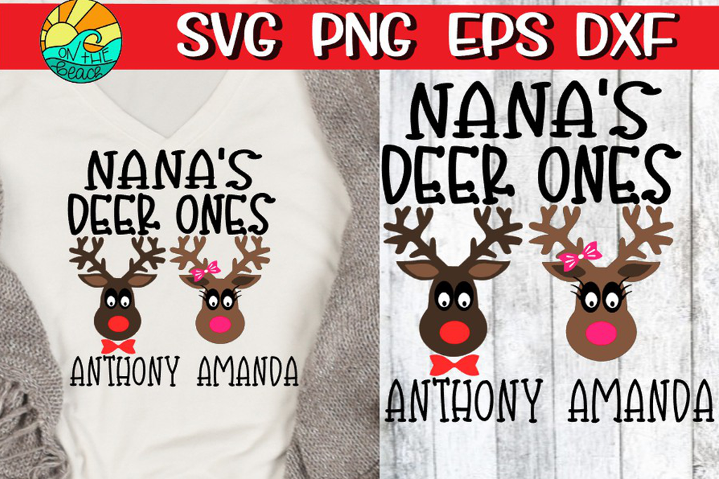 Download Nana S Deer Ones Free Font Link Svg Dxf Eps Png On The Beach Boutique