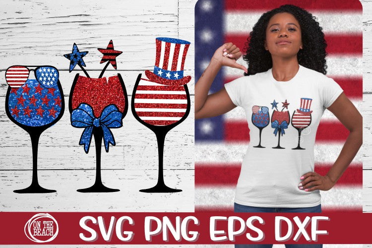 Download Red White Wine Blue Wine Glasses Svg Png Eps Dxf On The Beach Boutique