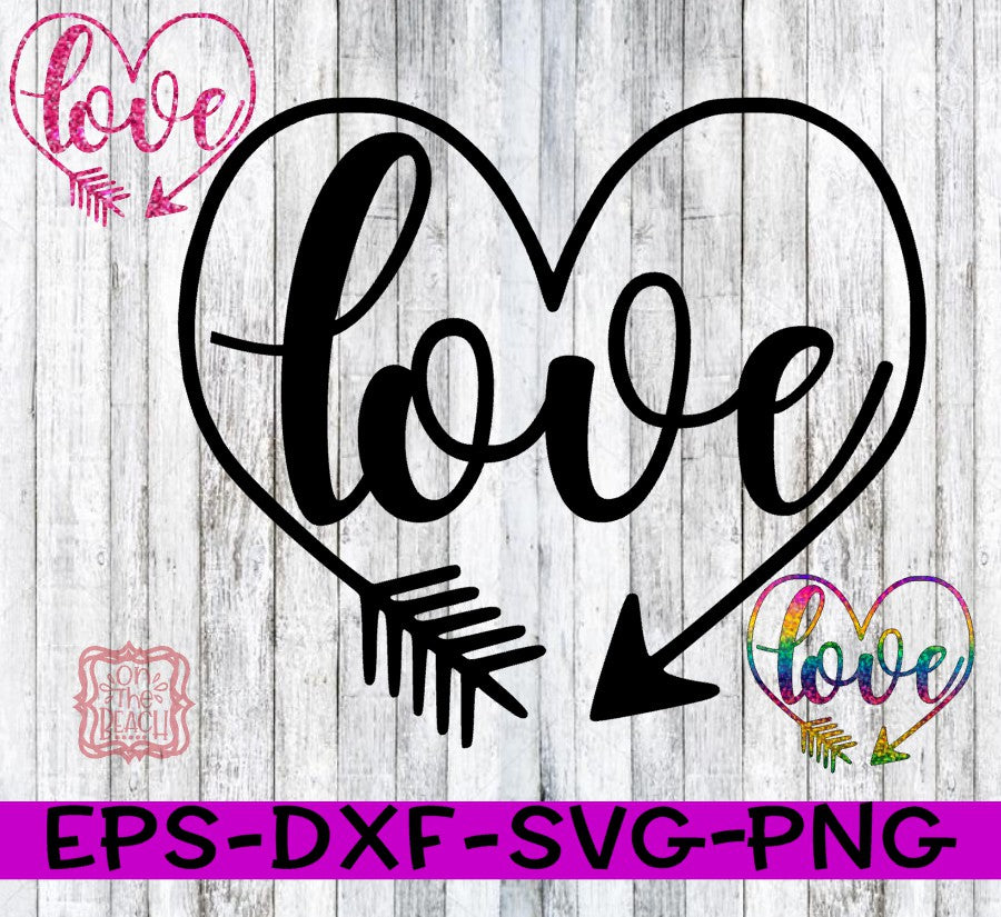 Love Svg On The Beach Boutique