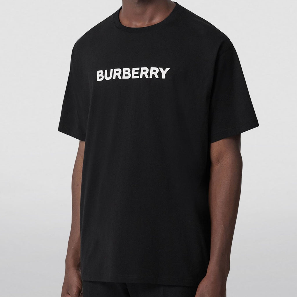 Burberry Classic Logo Oversized Tee Black | ORIGINALFOOK STORE