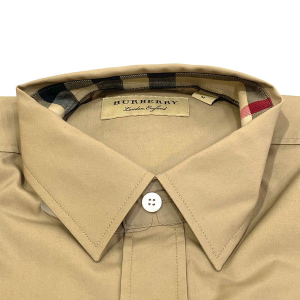 Burberry Cambridge Long Sleeve Shirt Tan | ORIGINALFOOK STORE