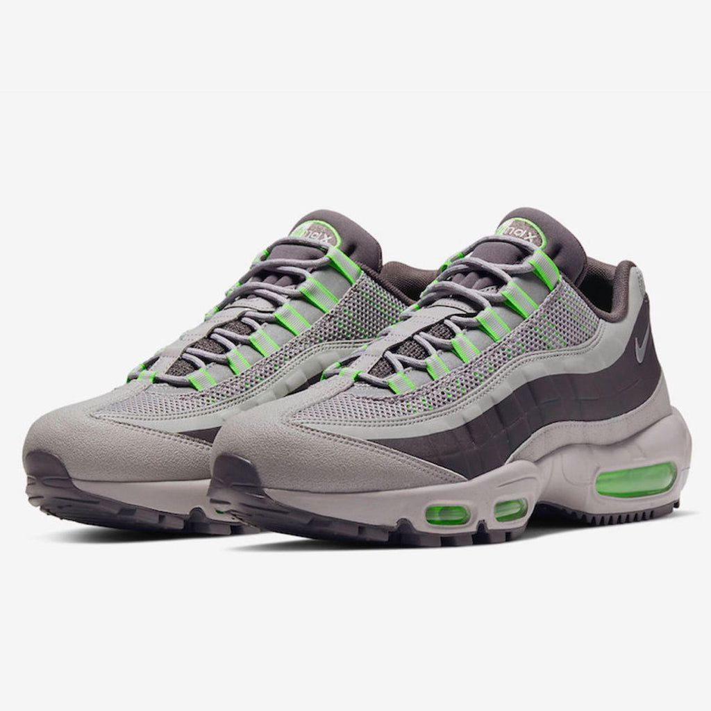 green and grey air max