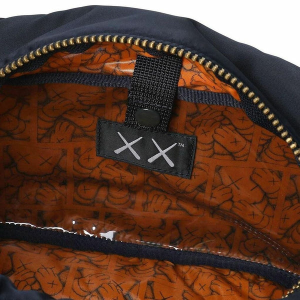 PORTER YOSHIDA JAPAN X KAWS Tanker Waist Bag Navy [381-17965