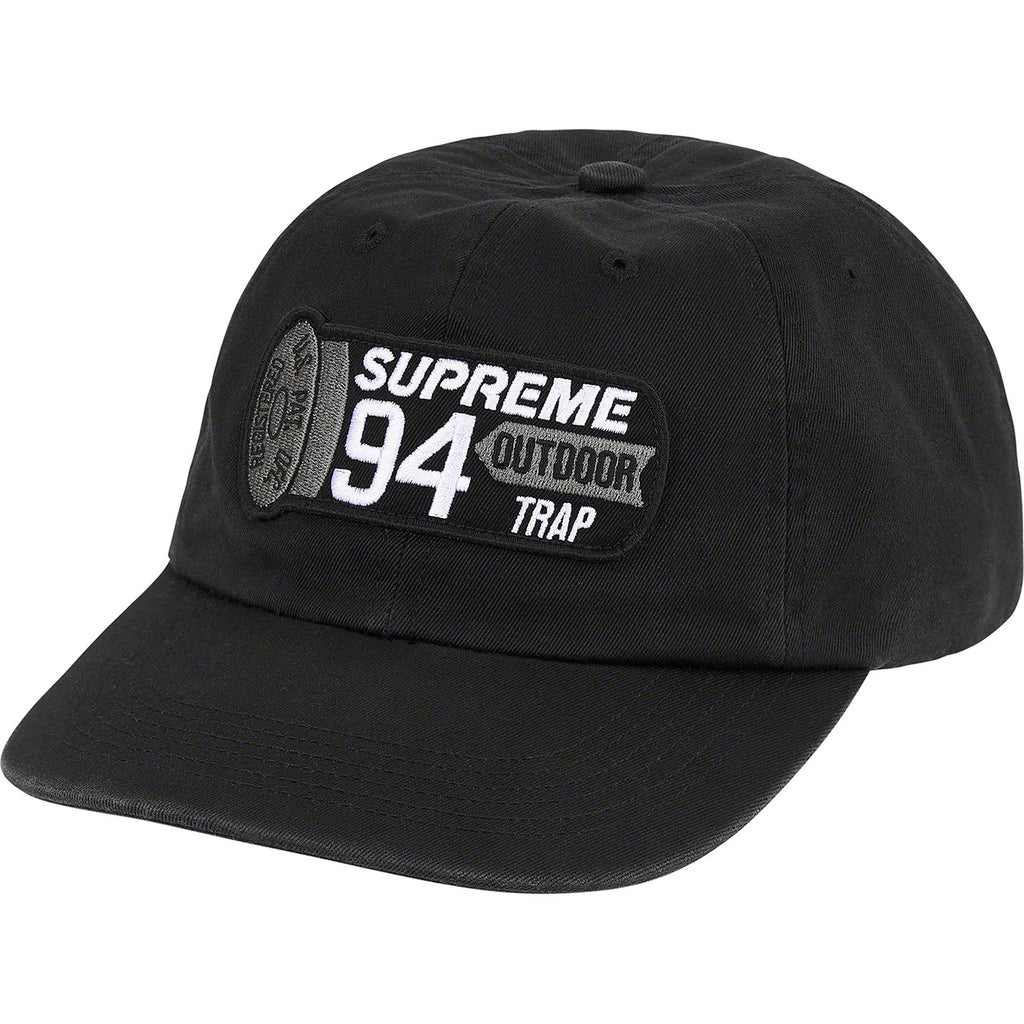 大人気の Supreme Spread 6-Panel cap Black Free ecousarecycling.com