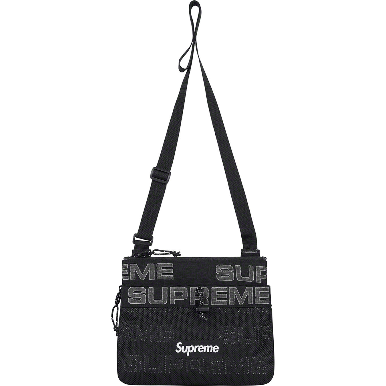 SUPREME Side Bag Black - ORIGINALFOOK – ORIGINALFOOK STORE