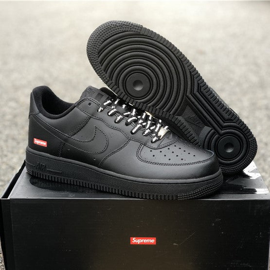 SUPREME X Air Force Black | ORIGINALFOOK