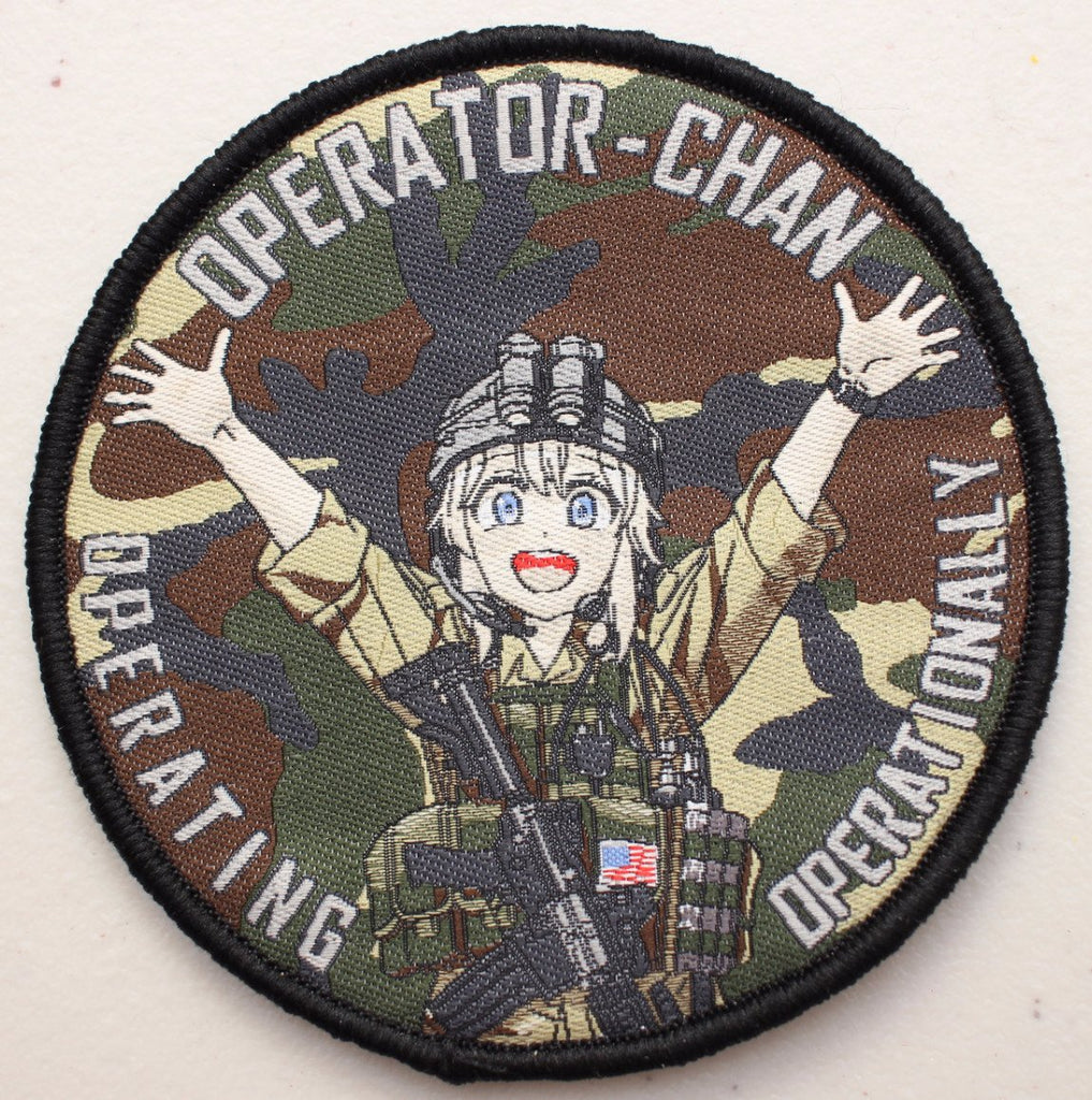 Operator-Chan Velcro Patches – Unlimited Patch Works