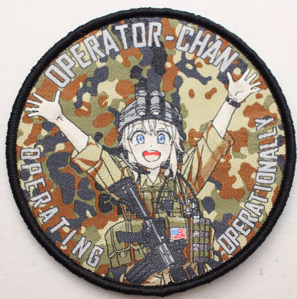 Operator-Chan Velcro Patches – Unlimited Patch Works