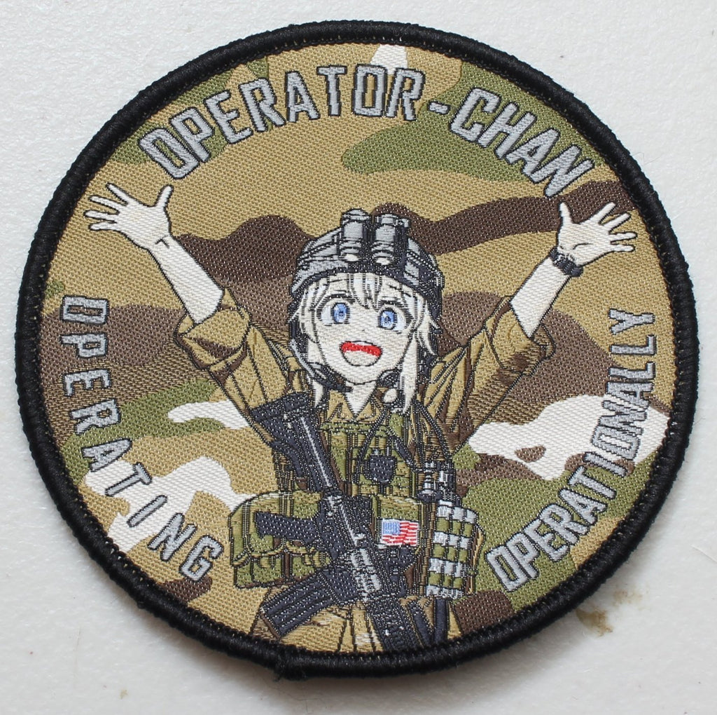 Operator-Chan Velcro Patches – Unlimited Patch Works