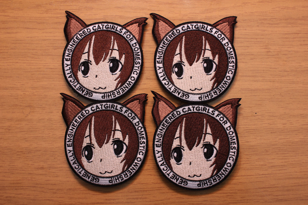 Catgirl Velcro Patch Unlimited Patch Works