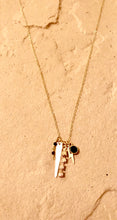 Onyx talisman necklace