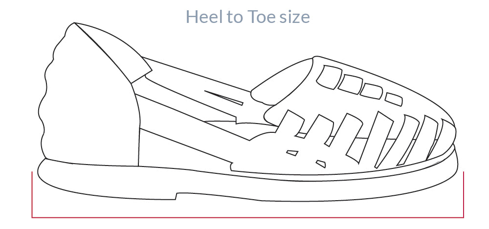 huarache size guide