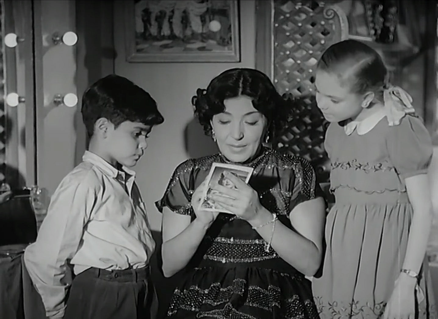 Aziza Amir in her last screen appearance. Still from ‘Amintu bi Allah (I Believed in God, 1952)