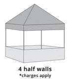 4 half walls