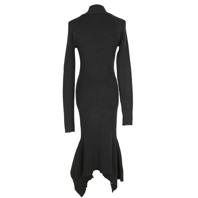 Long Sleeve Fish Tail Dress - FashionSlimFit