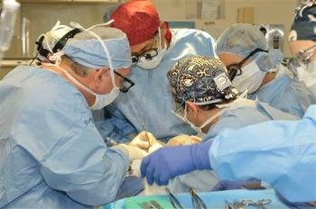 designer scrub caps at Cleveland Clinic