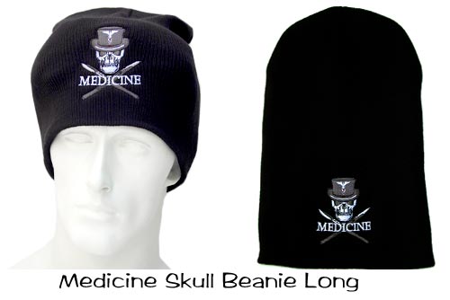 Medicine Skull Beanier Long