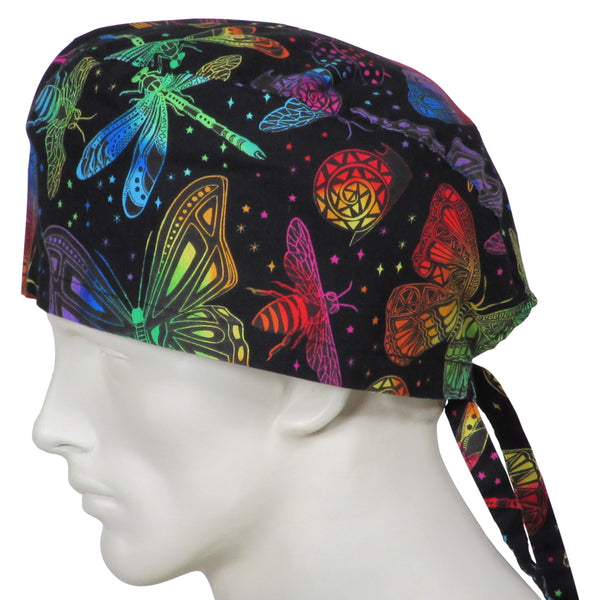 XL Scrub Caps Butterfly World – surgicalcaps.com