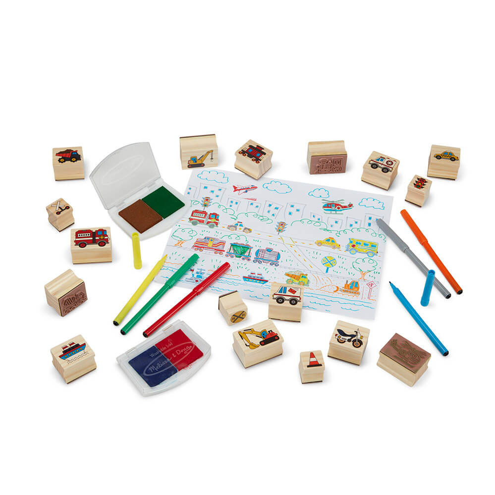 Melissa & Doug Favorites - My First Wooden Stamp Set