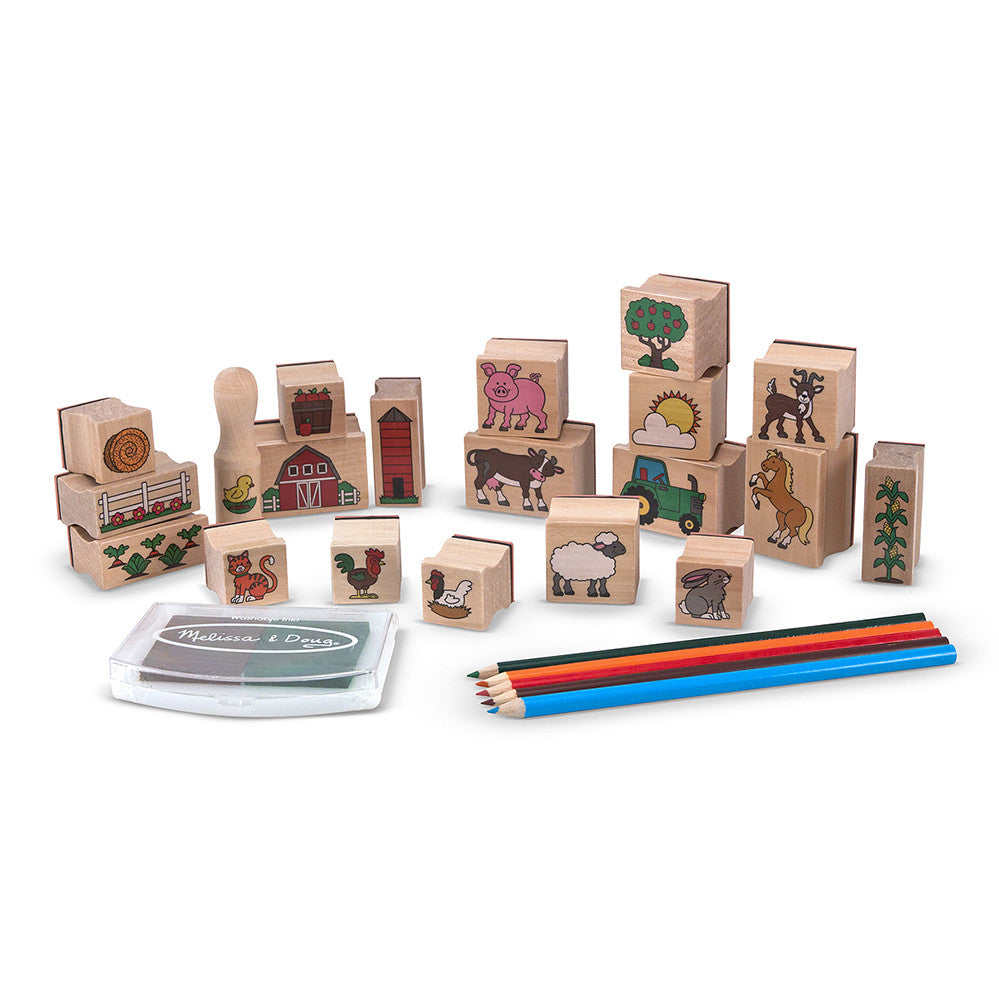 melissa and doug stamp set fairy