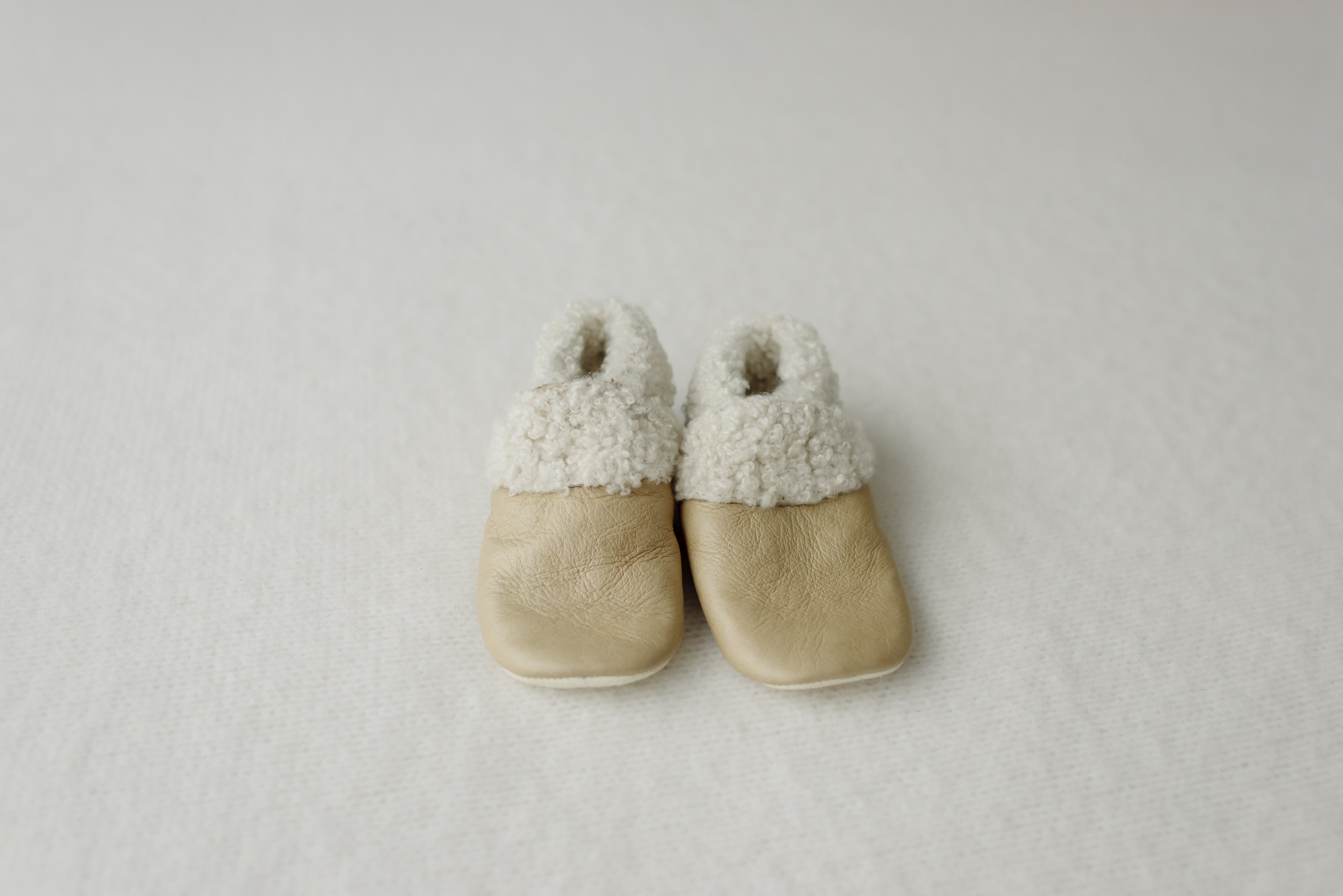 Dapper Dreamwear Leather Baby Booties 