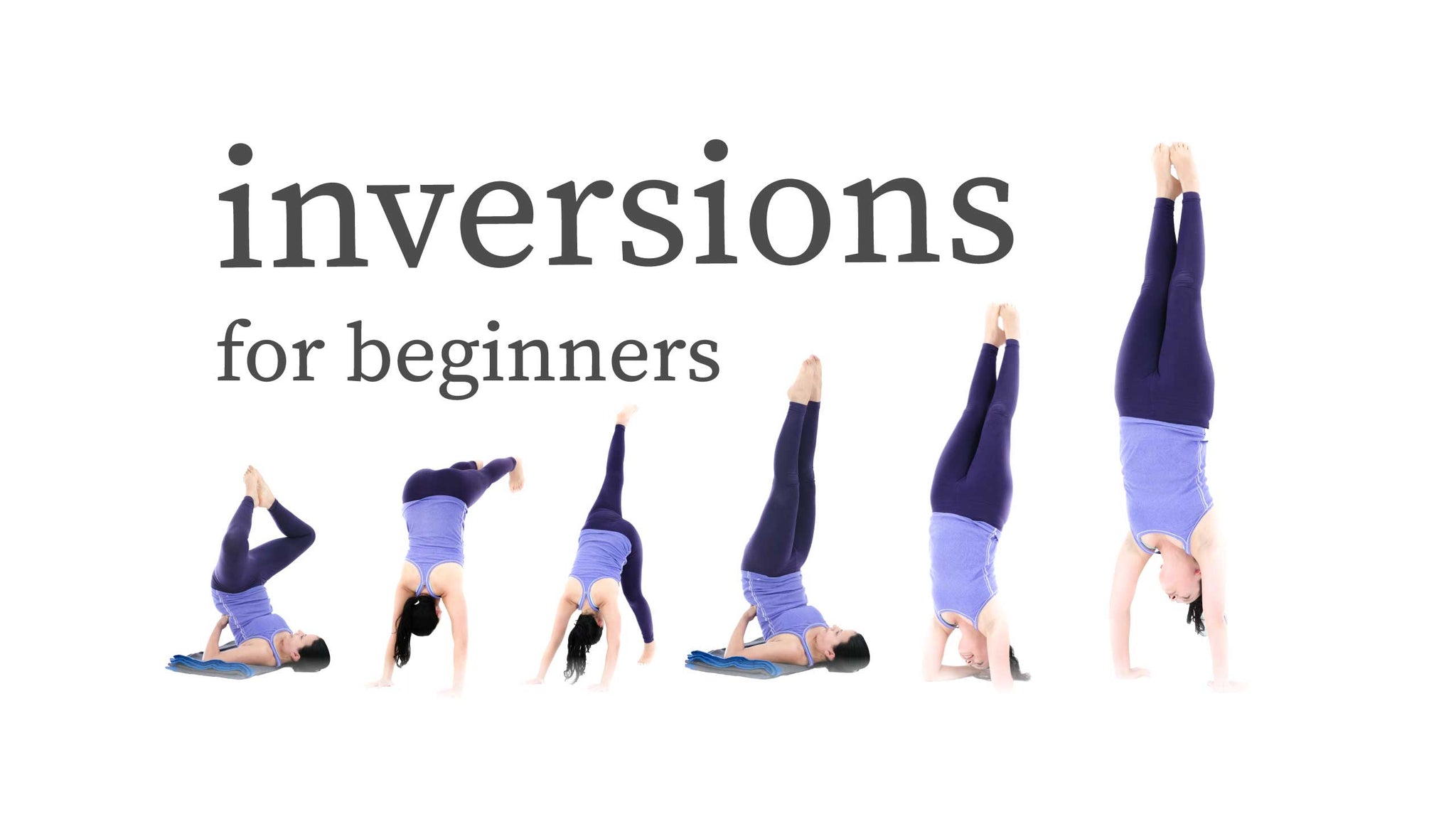 Top 5 Inversion Poses – Inverted, Invigorating Yoga Poses - YouTube