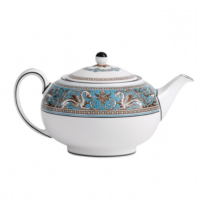 Wedgewood Florentine Turquoise Teapot – Finest Global Products