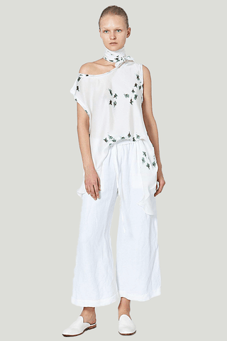 kes wide leg crop pant