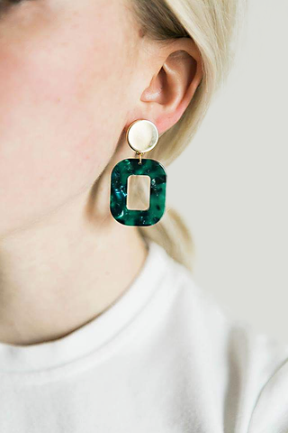 m street studio nina-berenato-acrylic-square-earrings