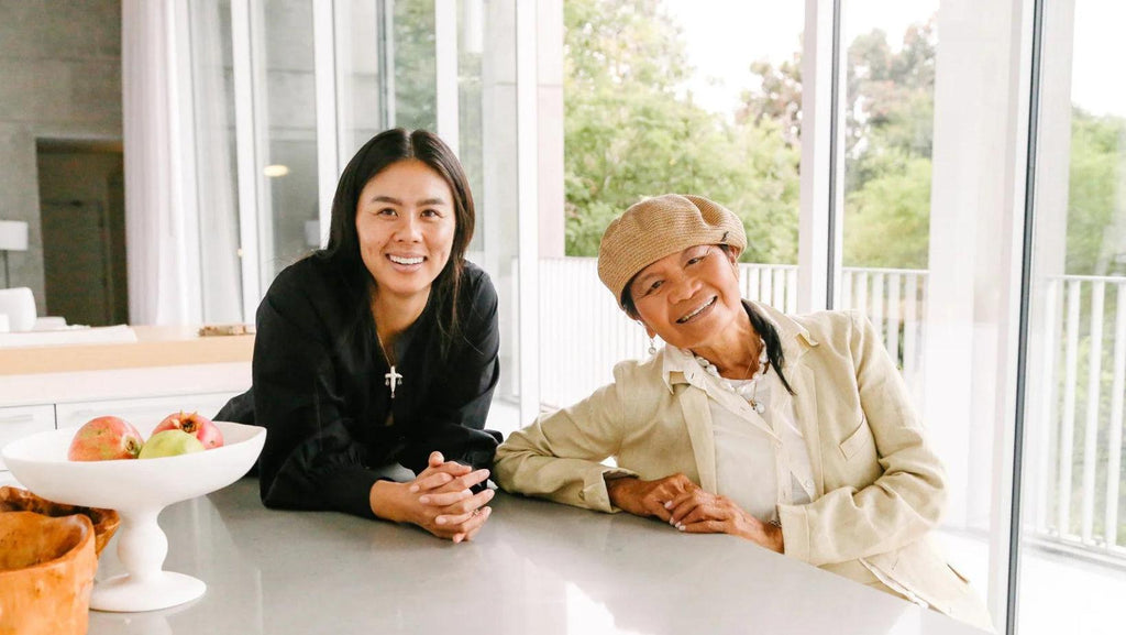 Jewelry designer Chan Luu with her niece and CEO of the Chan Luu brand, Tessa Tran