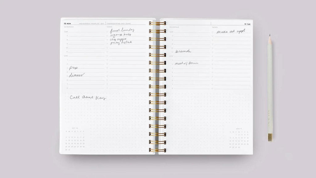 Planner notebook from Appointed