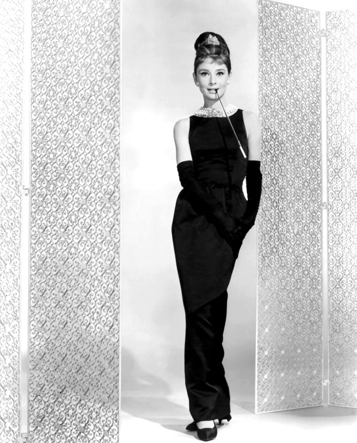 Audrey Hepburn from Breakfast at Tiffany's movie