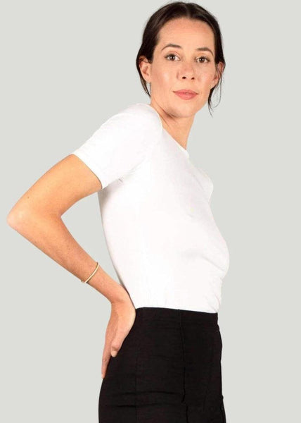 Ripley Rader Fitted Tee white tshirt basic white tshirt women's essential tshirts new year essentials