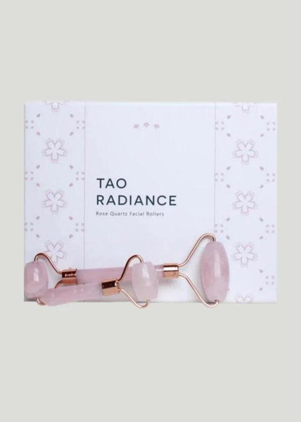 Tao Radiance Rose Quartz Roller jade face roller rose quartz face roller new year essentials