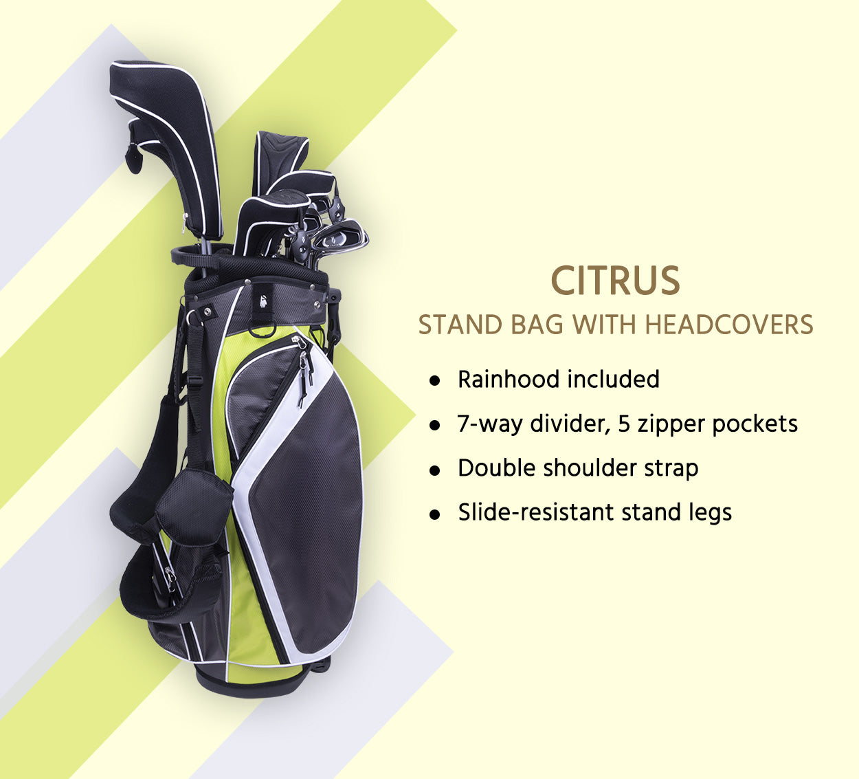 Ashley Citrus Golf Bag