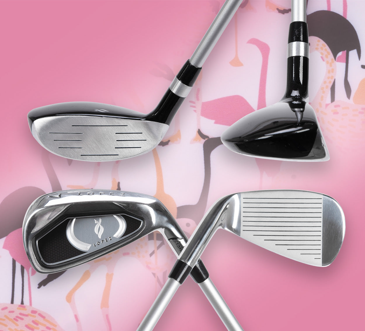 Nancy Lopez Package Set Flamingo Irons