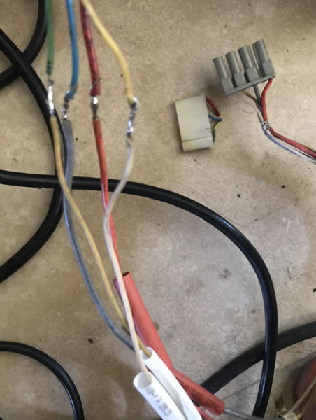 K4900 yoke connection wires