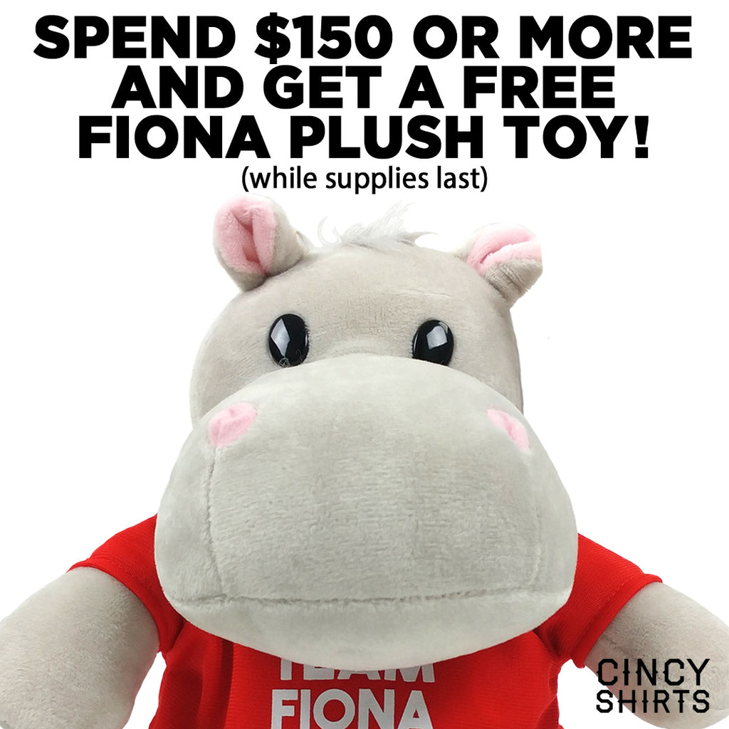 Free Fiona Plush During 12 Days of Cincy Shirts! | Cincy Shirts