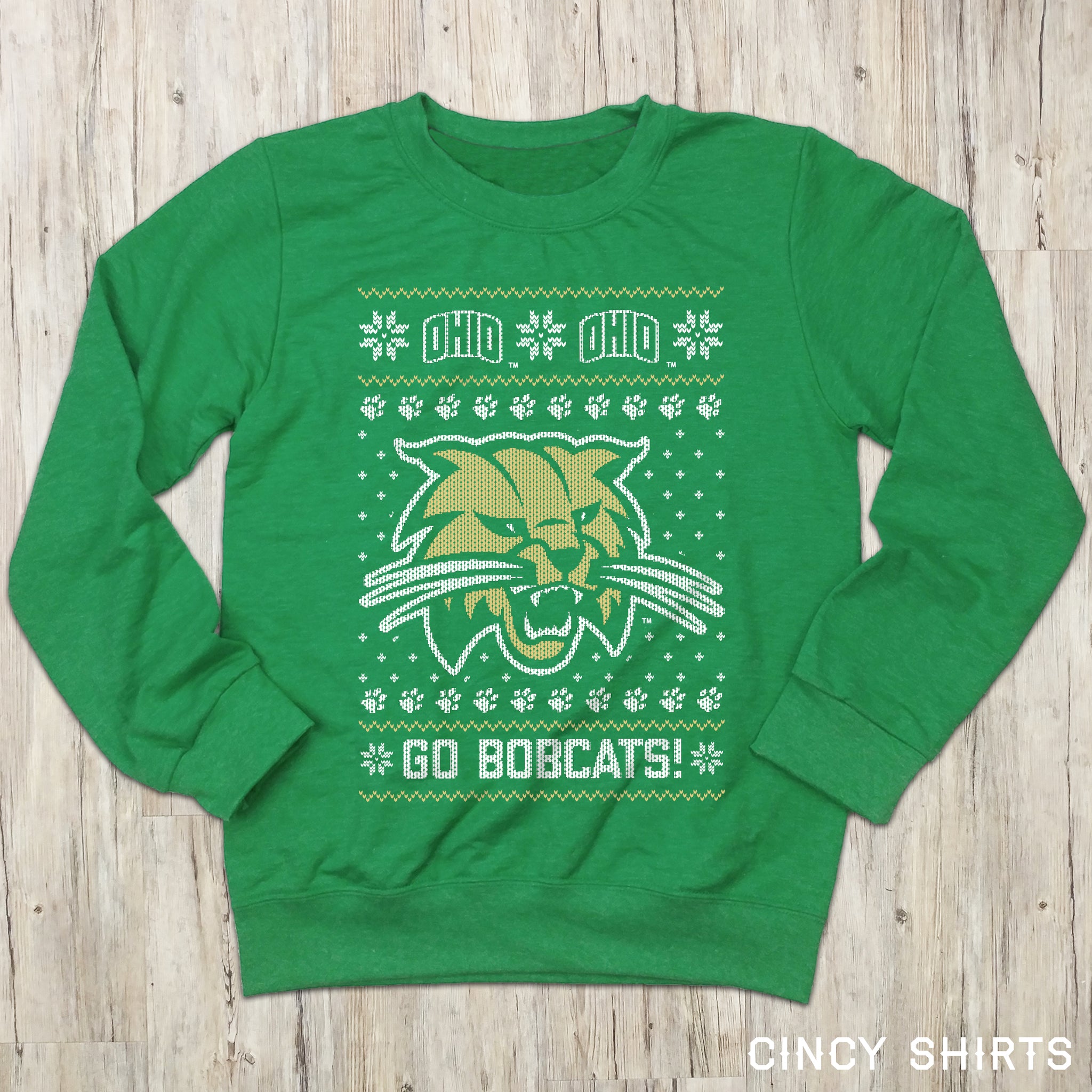 Ohio University Bobcats Ugly Christmas 