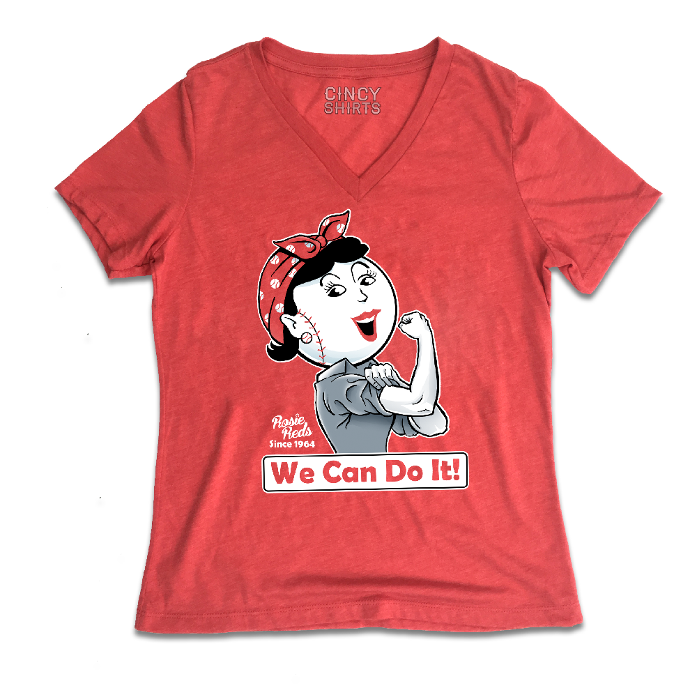 We Can Do It Rosie Reds Cincy Shirts