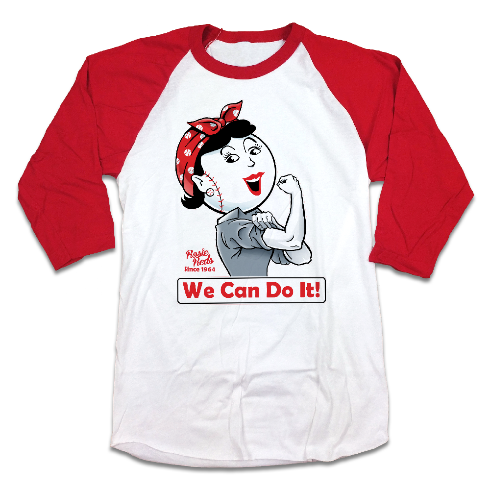 We Can Do It Rosie Reds Cincy Shirts