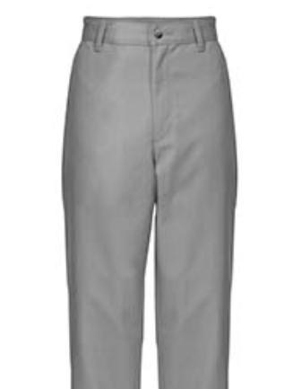 Men Fuscous Gray Pant, Casual Solid Color, Comfortable Quality