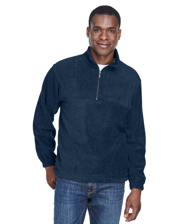 Fleece Jacket HR Unisex Navy 1/4 Zip – Uniformity Lafayette