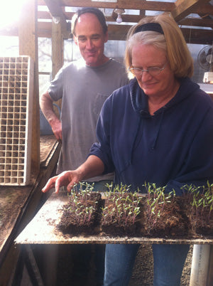 Soil block starts at Sawmill Creek Farm