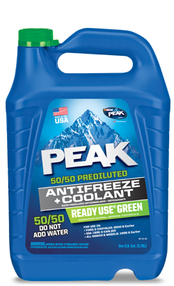 peak coolant 50 50